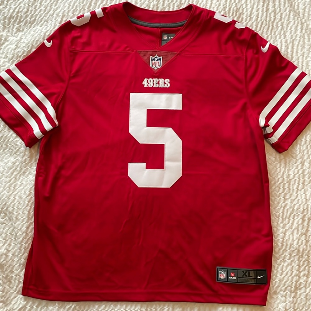 🆕 San Francisco 49ers Trey Lance Jersey